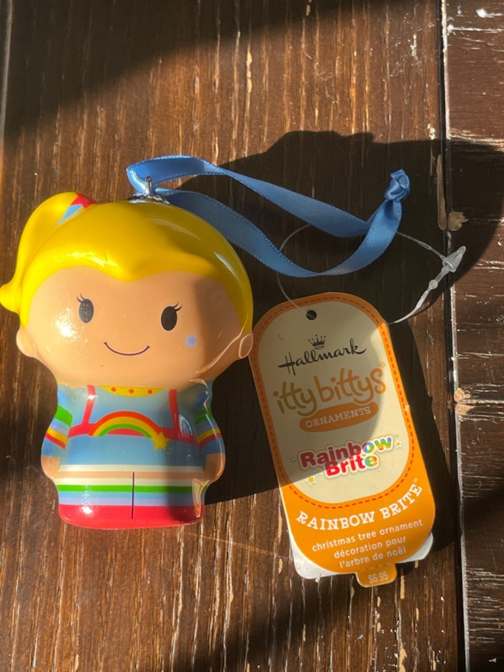 Hallmark Itty Bittys Rainbow Brite Decoupage Ornament - Retired NWT🌈🦄✨